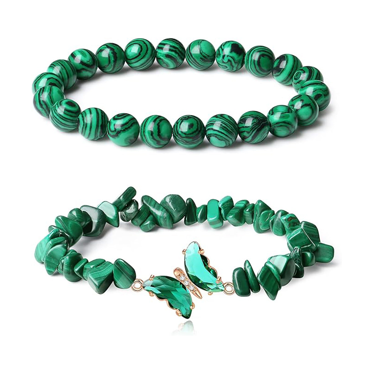 Damen Armbandset aus blauem Edelsteinschmuck mit filigranen Details Shop Nory