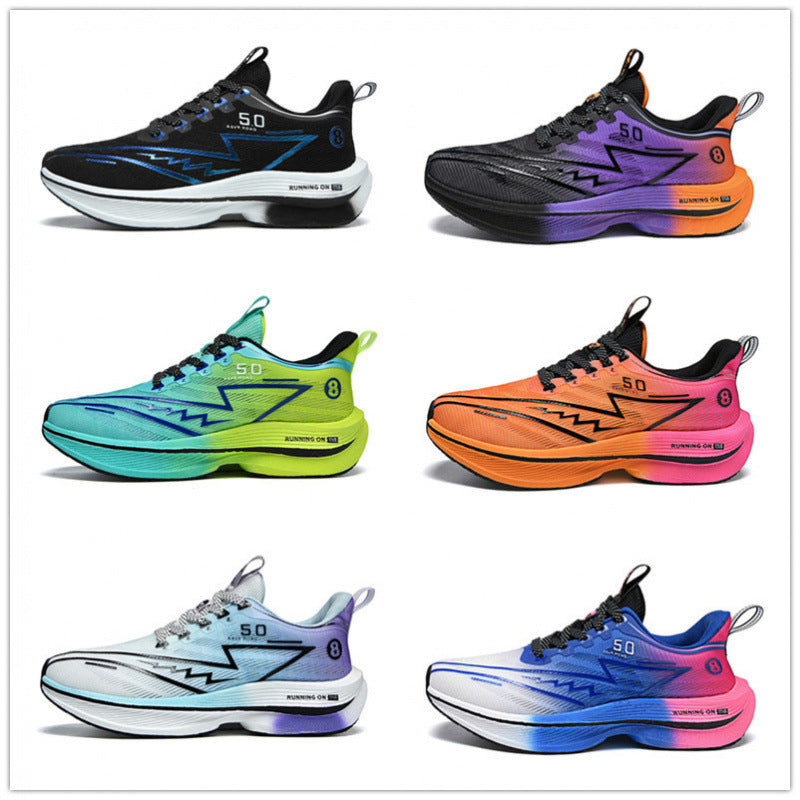 Unisex Performance-Laufschuhe mit gradienter Mesh-Oberschicht und reaktiver Schaumzwischensohle Shopy Nory