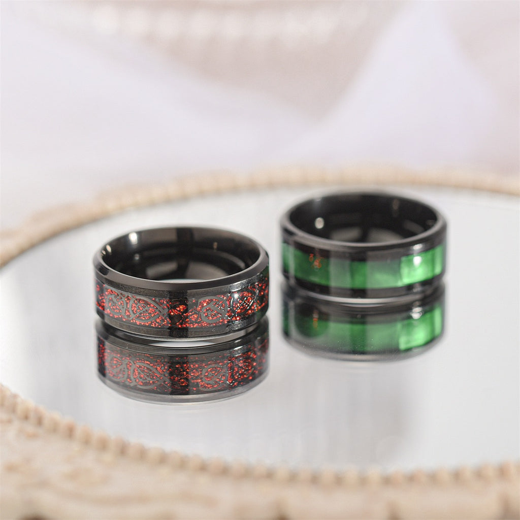 Herren Ring mit kunstvollem graviertem Muster Shop Nory
