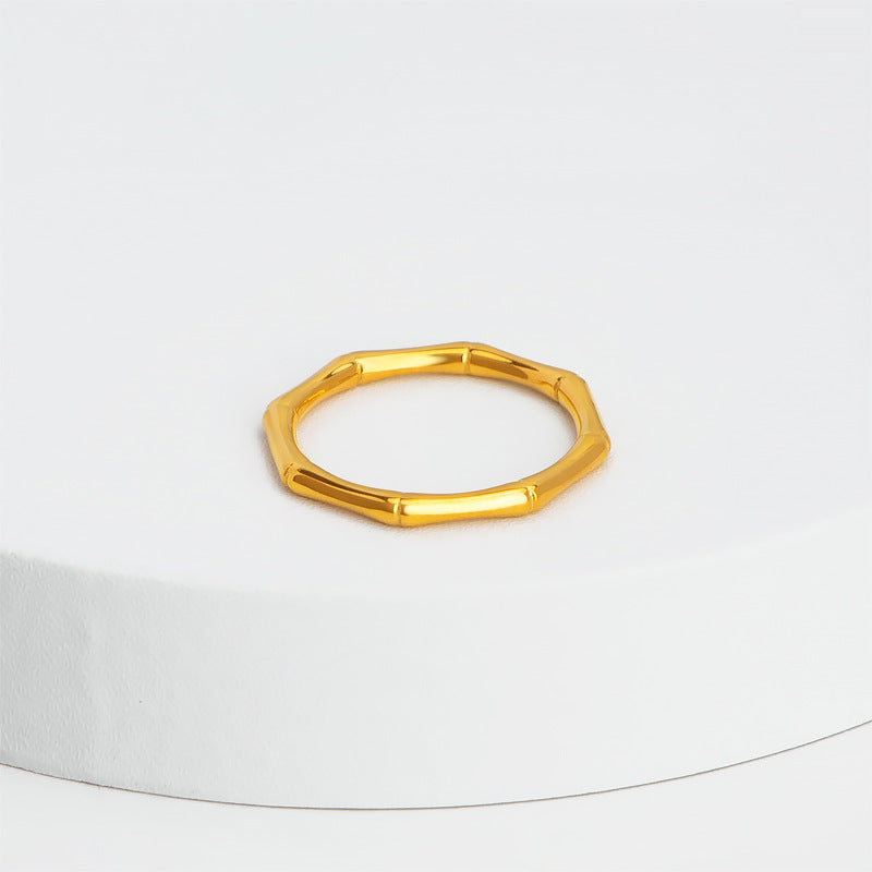 Damen geometrischer Ring im hochwertigen Design Shop Nory