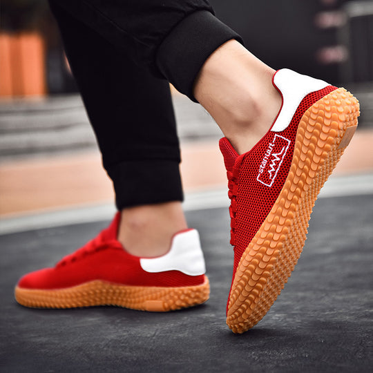 Herren Camouflage Strick-Sneaker mit griffiger Wabenprofilsohle und gepolstertem Knöchelkragen Shop Nory