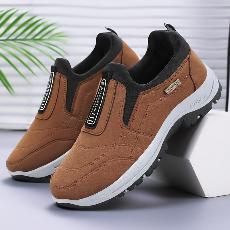 Herren nan sportlicher Outdoor-Slip-On Sneaker mit rutschfester Profilsohle Shop Nory