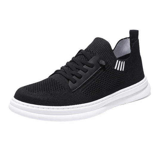 Herren Sneakers mit atmungsaktiver Strickoberfläche und rutschfester Sohle