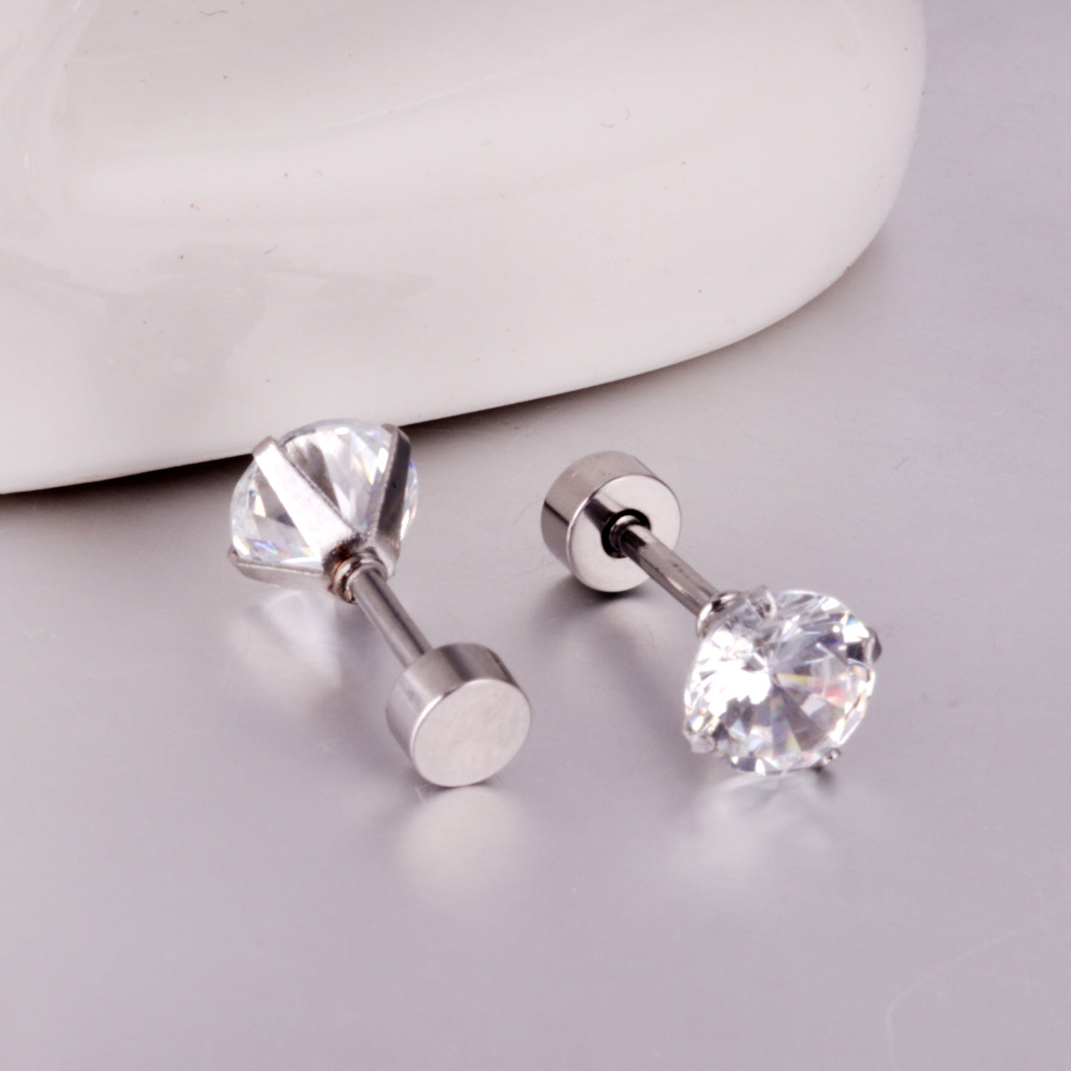 Damen eindrucksvolle Schmuckstecker aus chirurgischem Edelstahl Shop Nory