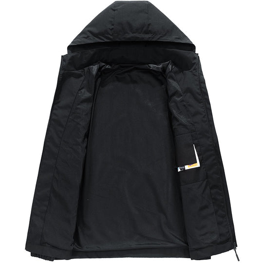 Herren Leichte Funktionsjacke mit verstellbarer Kapuze Shop Nory