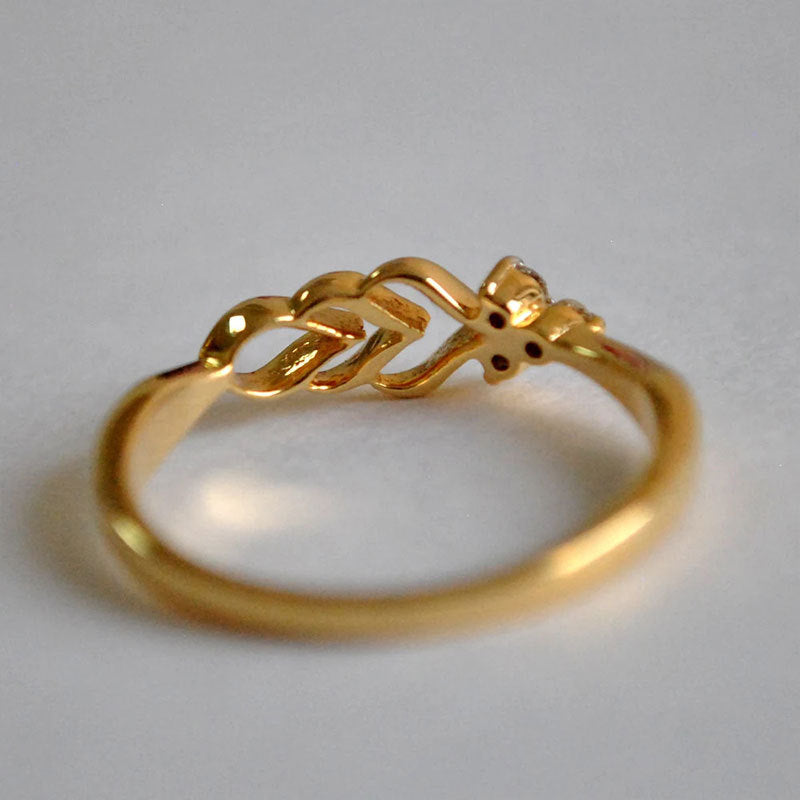 Damen Schmuckring mit floralem Design Shop Nory