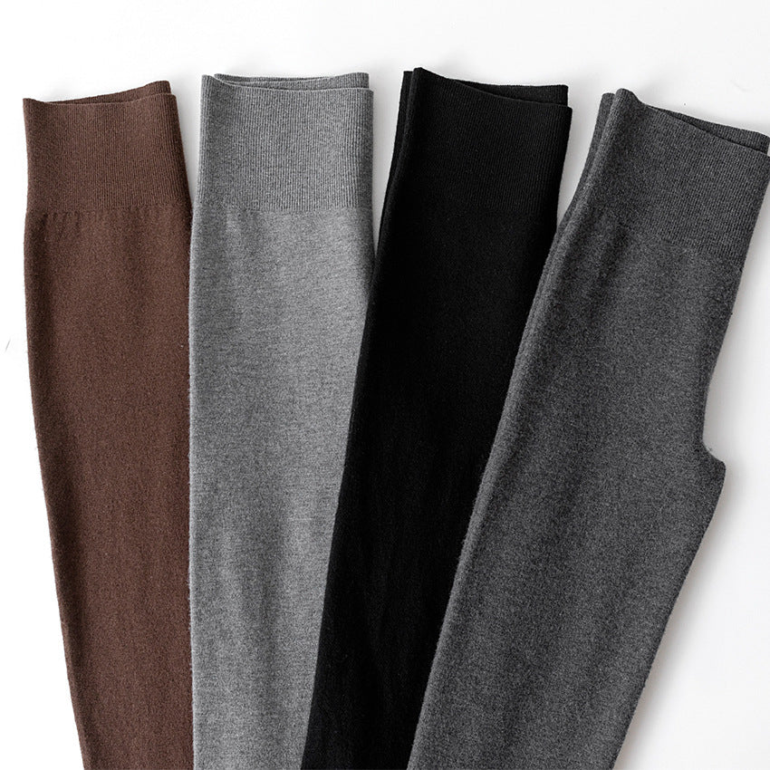 Damen Hochtaillierte Feinstrick-Leggings mit nahtlosem Komfortbund Shop Nory