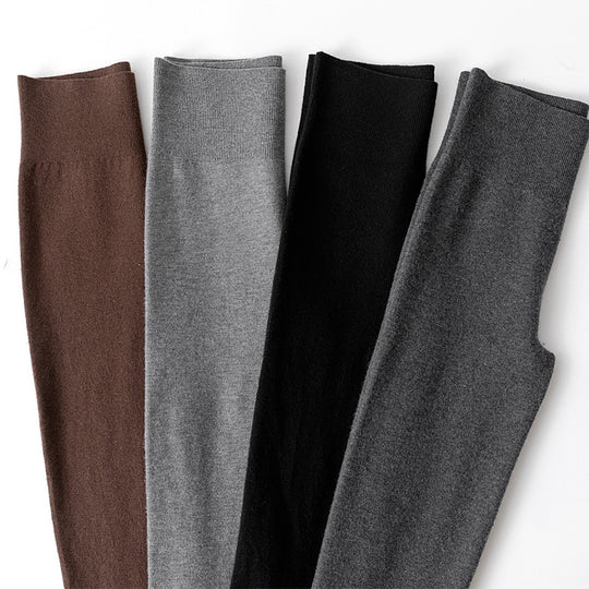 Damen Figurformende Hochtaillen Strickleggings mit Thermofinish Shop Nory