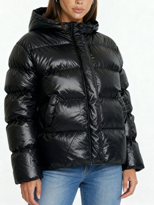 Damen Futuristische Daunenjacke