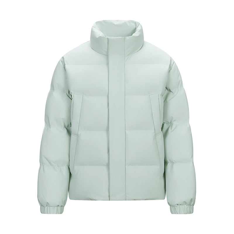 Herren Gepolsterte Steppjacke mit hohem Stehkragen und verdeckter Reißverschluss Shop Nory
