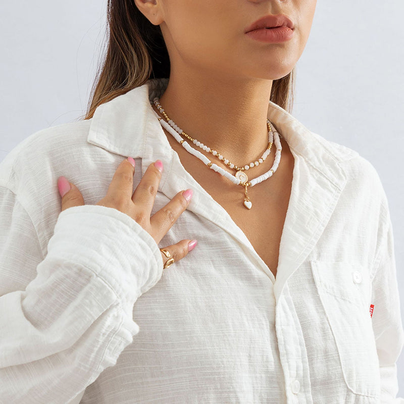 Elegante Boho-Perlenkette | Shop Nory