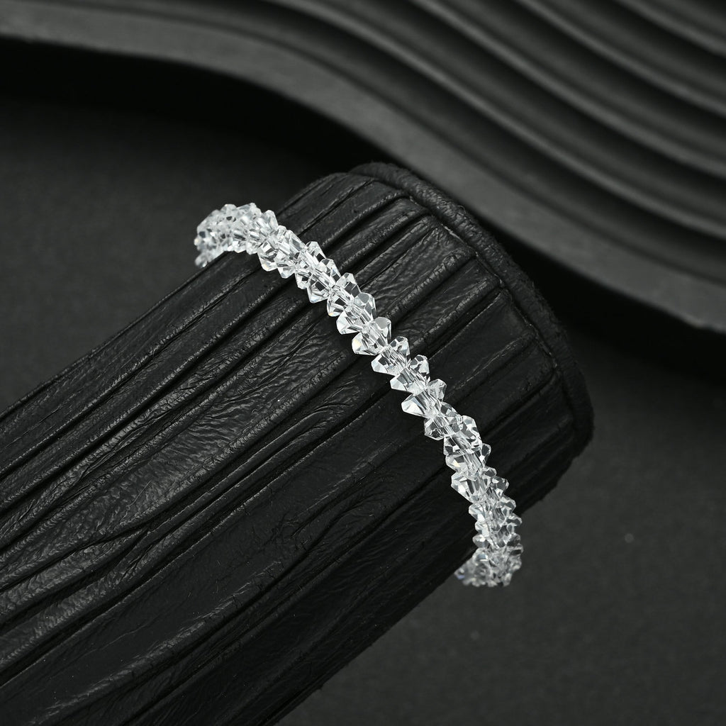 Damenarmband aus funkelnden Kristallperlen Shop Nory