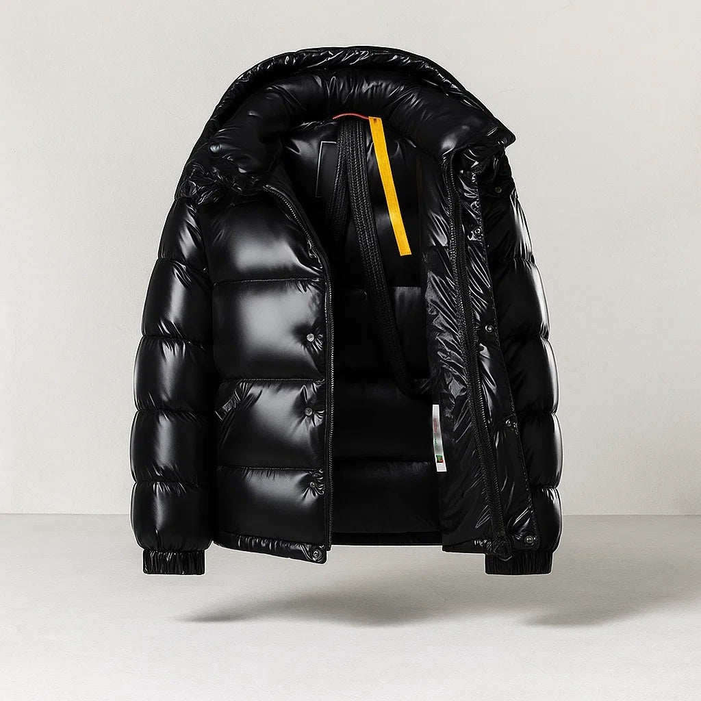 Damen Modische Steppjacke mit Innenfutter