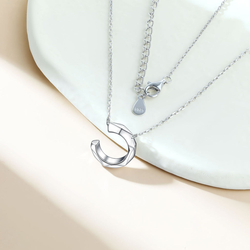 Damen Halskette mit modernem, geometrischem Ankerdesign Shop Nory