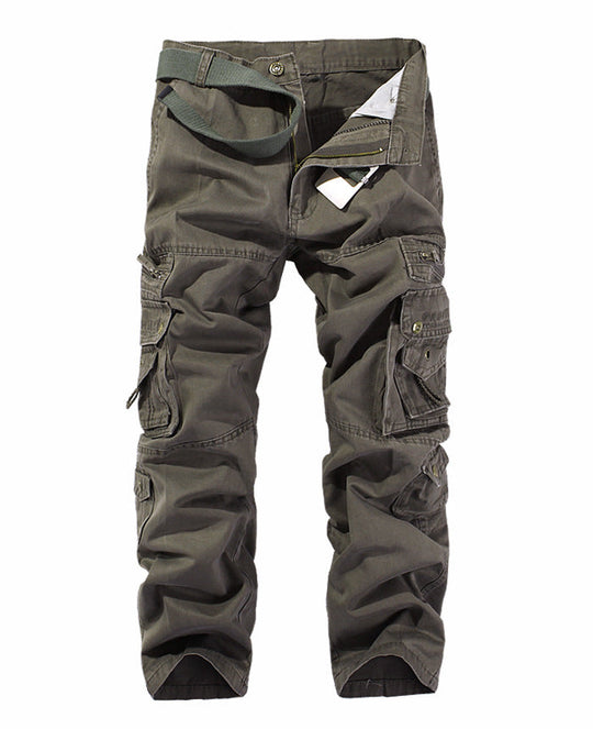 Herren Cargo-Hose mit mehreren praktischen Taschen und verstellbarem Gurt