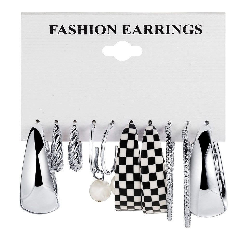 Damen Ohrstecker Set mit modernen, stilvollen Designs Shop Nory