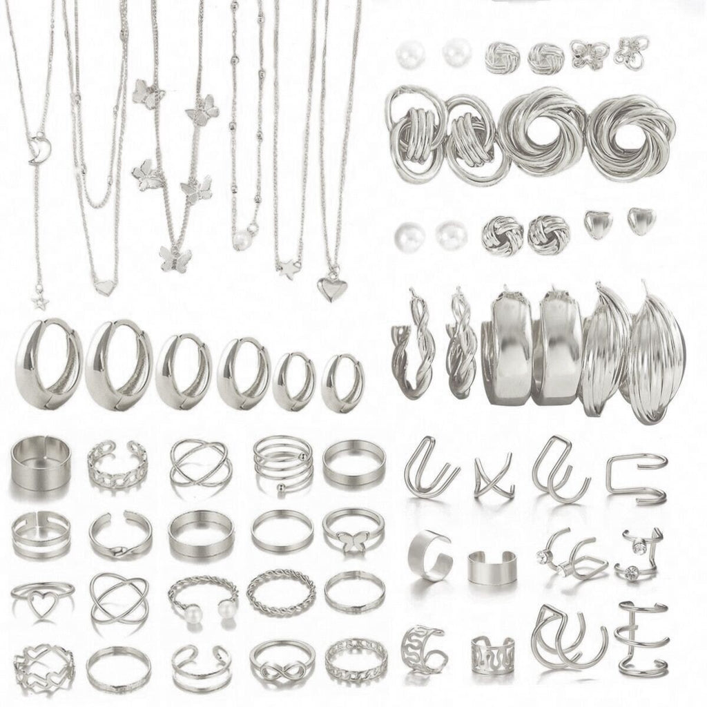 Damen Schmuckset mit vielfältigen Anhängern und eleganten Details Shop Nory