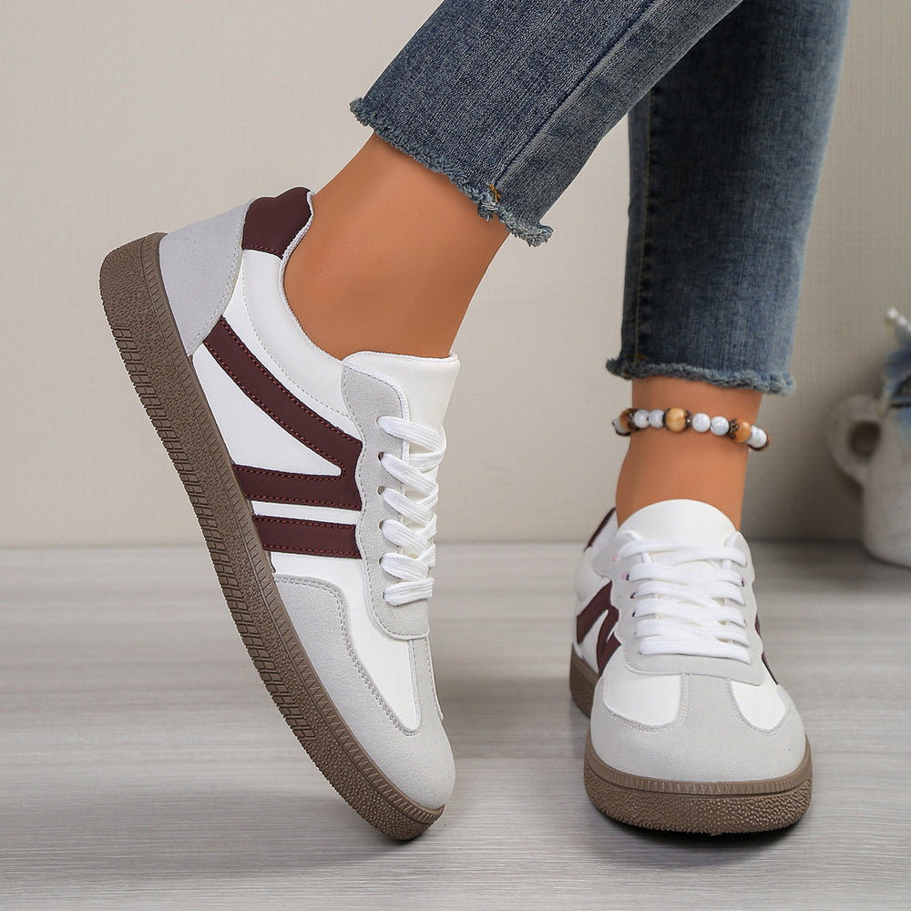 Damen Sportliche Sneakers mit retro-inspiriertem Design und bequemer Sohle