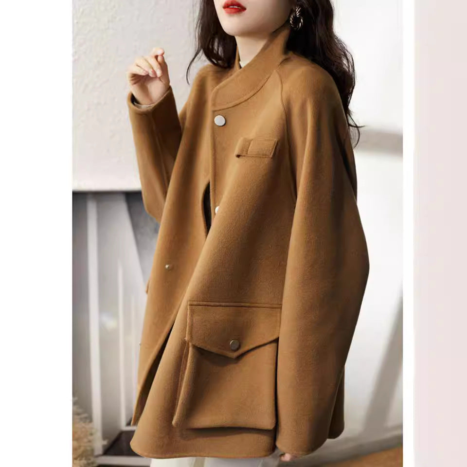 Damen modische Übergangsjacke mit praktischen Taschen Shop Nory