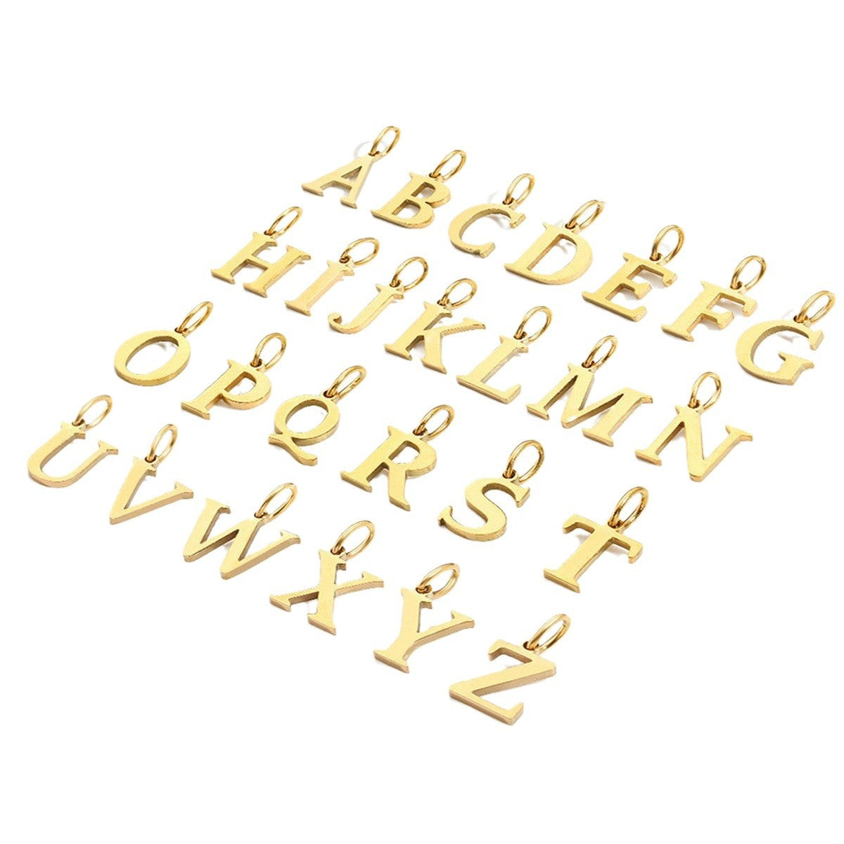 Damen personalisierte Infinity-Halskette mit Initial-Anhänger und glänzendem Design Shop Nory