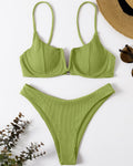 Damen Push-Up Bikini-Set mit verstellbaren Trägern