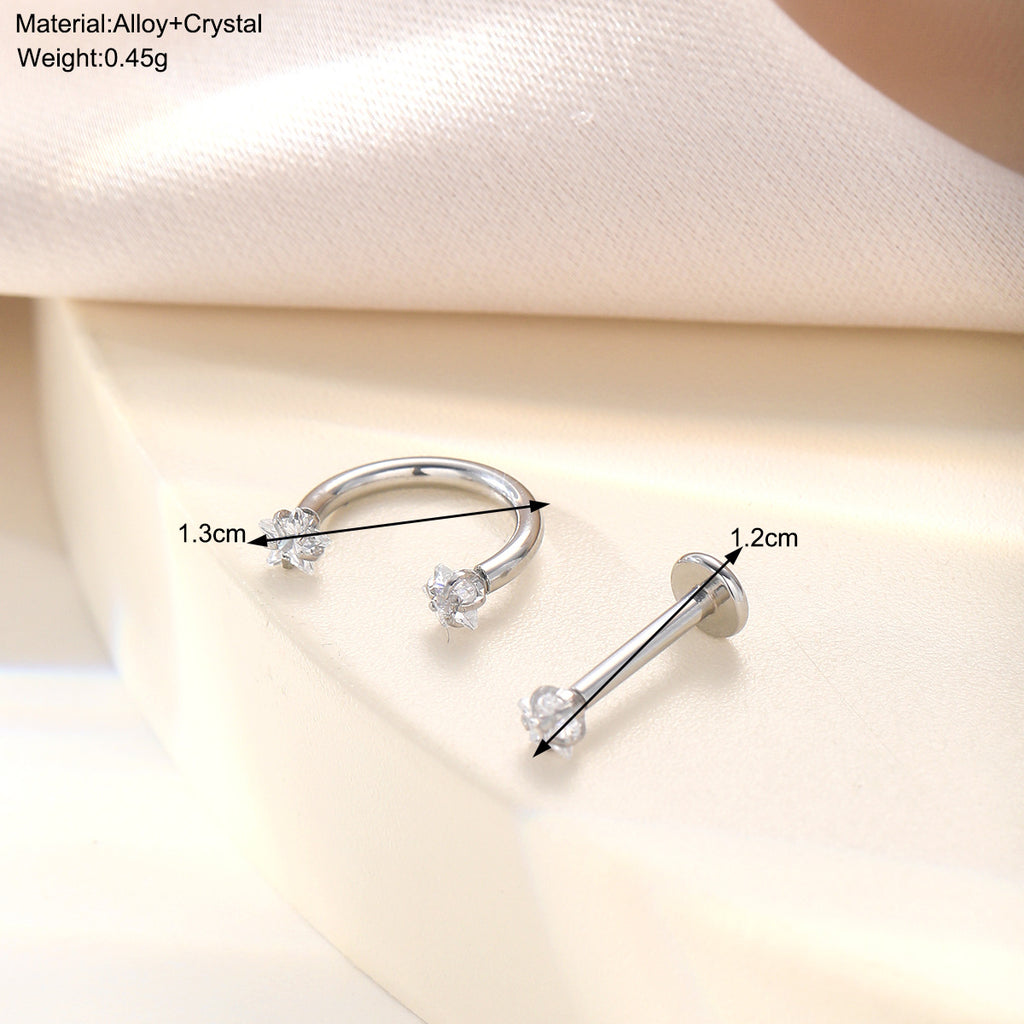 Damen Nasenpiercing mit funkelndem Zirkonia Shop Nory