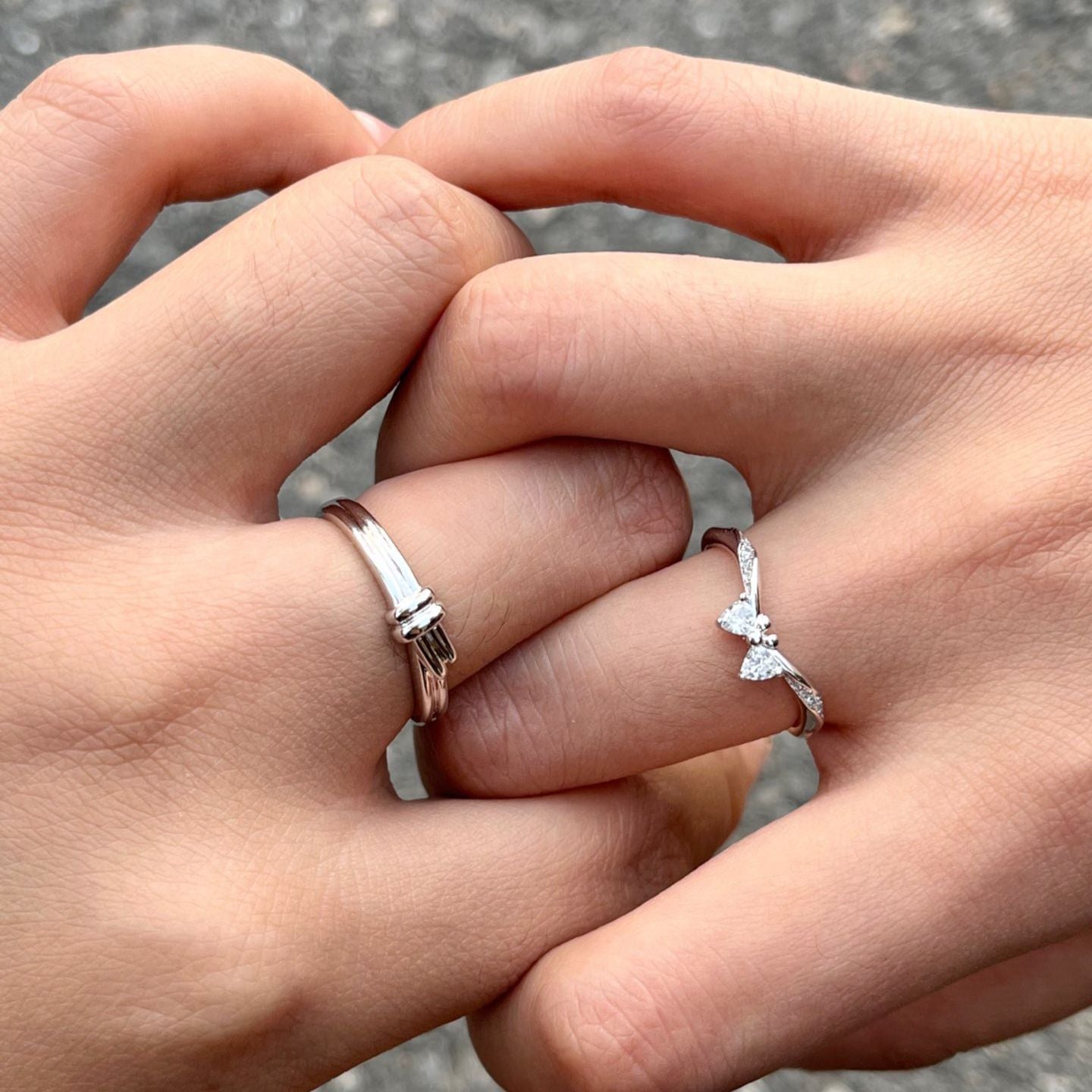 Damenring mit kunstvollem Knotendesign Shop Nory