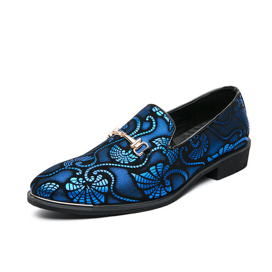 Herren eleganter Slip-On Loafer mit dekorativem Metalldetail, spitzer Form und gepolstertem Komfortfußbett Shop Nory
