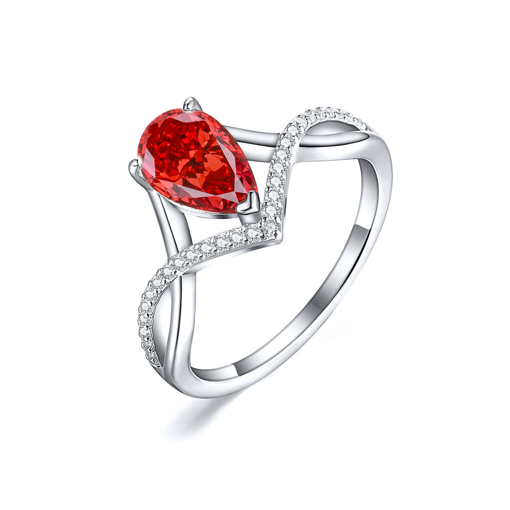 Damen Verlobungsring mit luxuriösem Zirkonia-Besatz Shop Nory