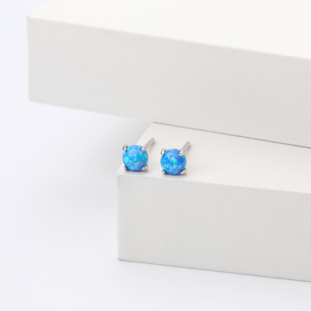 Damen Ohrstecker mit funkelnden 5A Zirkon und hochwertigem 925 Sterling Silber Shop Nory