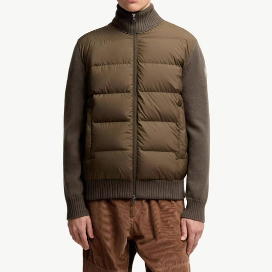 Herren Sportliche Steppjacke mit hochschließendem Kragen