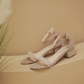 Damen Sandalen mit elegantem Riemendesign und komfortablem Blockabsatz