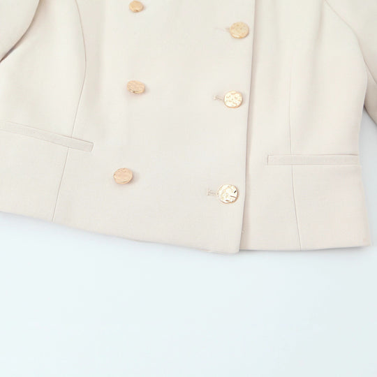 Damen Elegant-weit geschnittene Anzughose mit Bügelfalte und dekorativem Kettengürtel Shop Nory