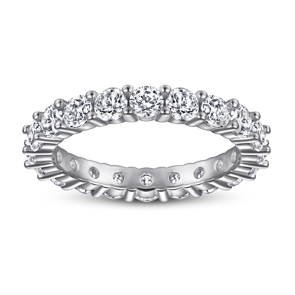Damen Schmuckset mit Herzohrringen, funkelndem Ring und eleganter Halskette Shop Nory