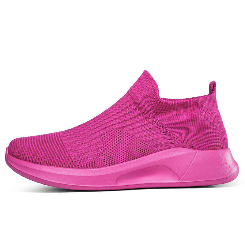 Damen Komfortable Stricksneaker mit rutschfester Sohle