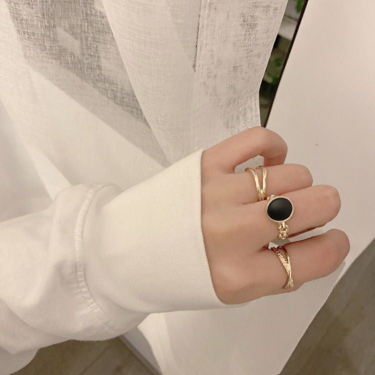 Damen Ring-Set mit einzigartigem, filigranem Design und funkelnden Zirkonia Shop Nory