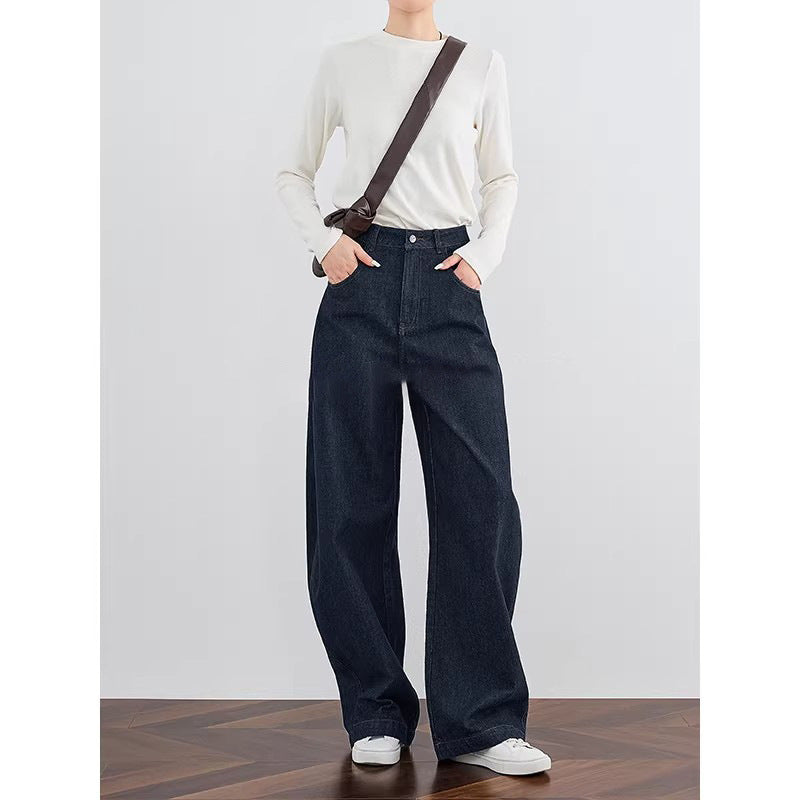 Damen Weit geschnittene Jeanshose Shop Nory