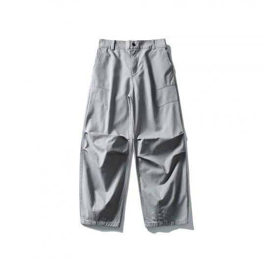 Unisex Weite Utility-Cargo-Hose im Relaxed-Fit mit Knieabnähern und elastischem Saum Shop Nory