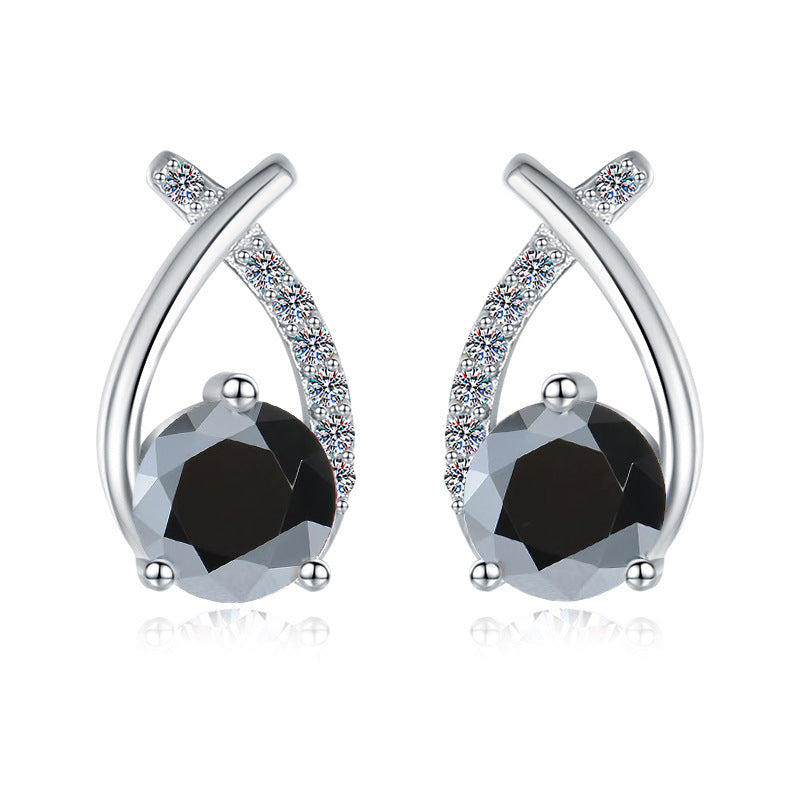 Damen Ohrringe mit funkelndem Kristall und elegantem Design Shop Nory