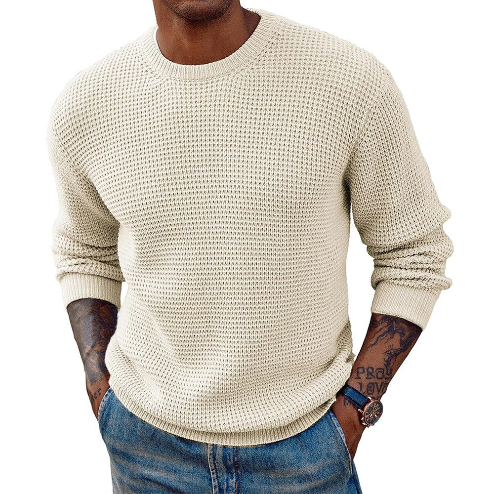 Herren Strukturierter Pullover