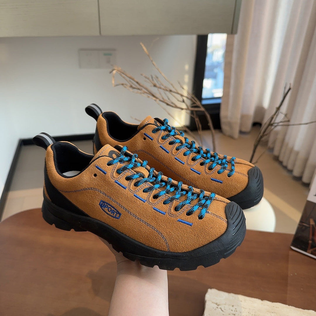 Damen Outdoor Sneakers mit robustem Obermaterial und rutschfester Sohle