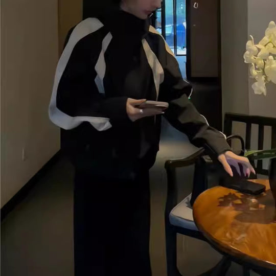 Damen Urbanes Übergangsjacke mit hohem Kragen Shop Nory