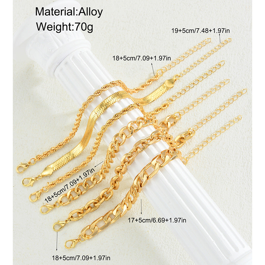 Damen Armband-Set mit eleganten Goldakzenten Shop Nory