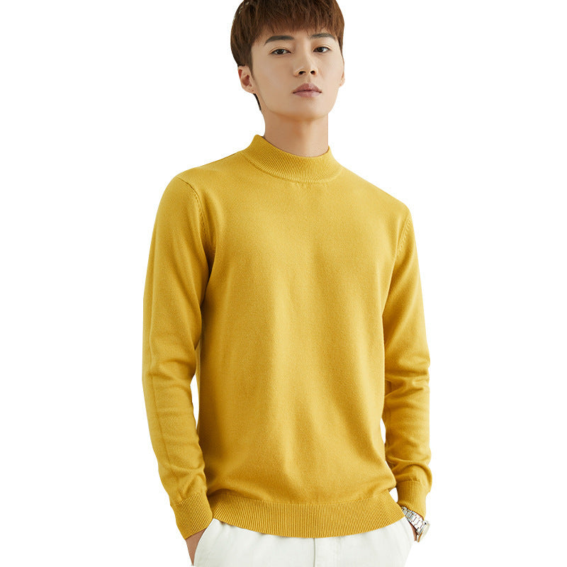 Herren Halbhoher Rollkragenpullover aus Feinstrick mit schmaler Passform Shop Nory