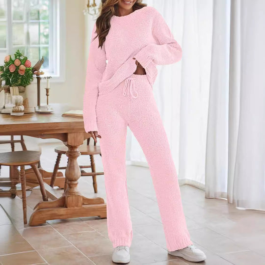 Damen nan kuscheliges Lounge-Set mit Oversize-Pullover und Kordelzughose Shop Nory