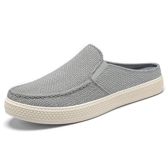 Damen nan Slip-On Mule Sneaker mit gewebtem Textil-Obermaterial und profilierter Gummisohle Shop Nory