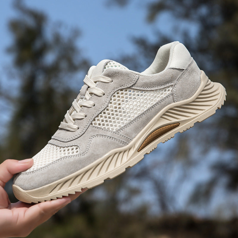 Herren Atmungsaktive Sport-Sneaker mit flexibler Gummisohle und robustem Obermaterial