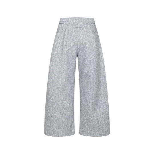 Damen Culotte-Sweatpants mit hohem Bund, Kordelzug und weitem Bein Shop Nory