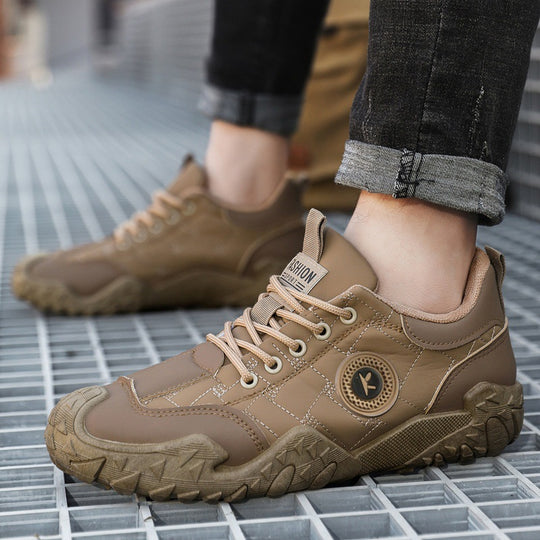 Herren Robuster Outdoor-Sneaker mit profilierter Trail-Sohle und gesteppter Obermaterial-Optik Shop Nory