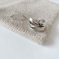 Damen verwickelter Silberring mit elegantem Design Shop Nory